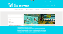 Desktop Screenshot of mtgeschenkpapier.de